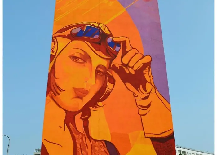 Street Art Zaspa - Wsrod Murali アパート *