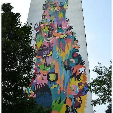 Apartament Street Art Zaspa - Wsrod Murali Apartment