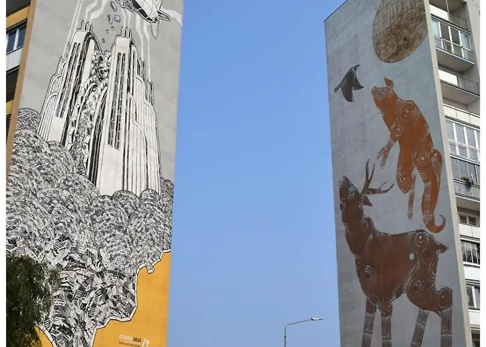 Street Art Zaspa - Wsrod Murali * Danzica